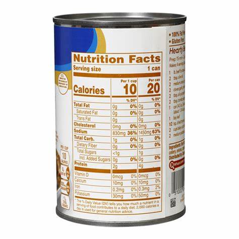 NƯỚC DÙNG CỐT BÒ GÀ KHÔNG GLUTEN KHÔNG GMO BEEF CHICHKEN BROTH SWANSON 411G