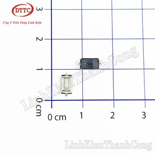 Bộ 50 Chiếc Nút Nhấn 2 Chân Dán 3x6x2.5mm