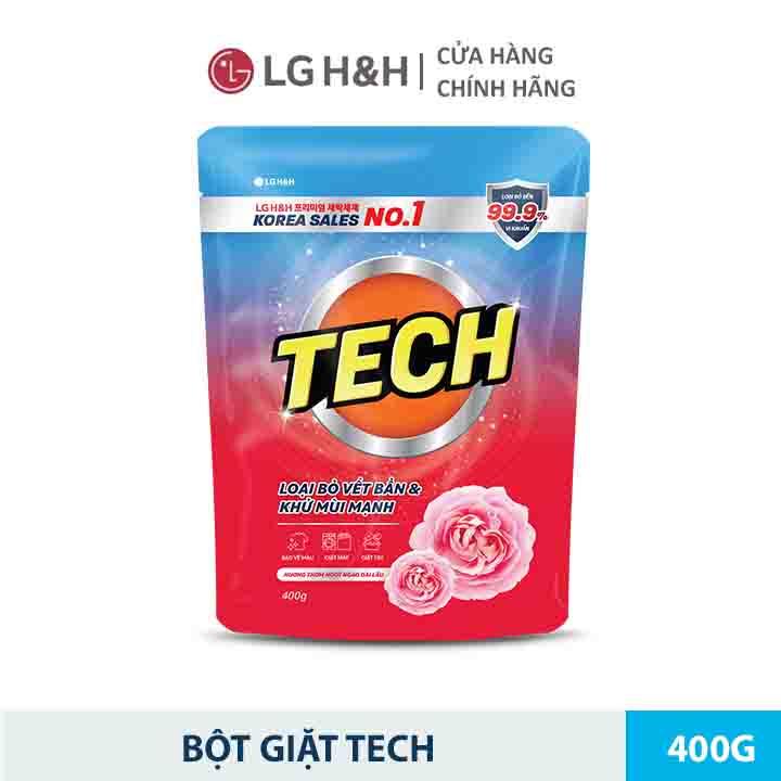 [Quà tặng không bán] Bột giặt Tech  - Sạch bay vết bẩn 400G