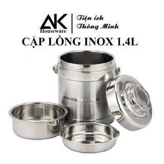 Cặp Lồng Inox Hàn Quốc giữ nhiệt 1,4 Lít