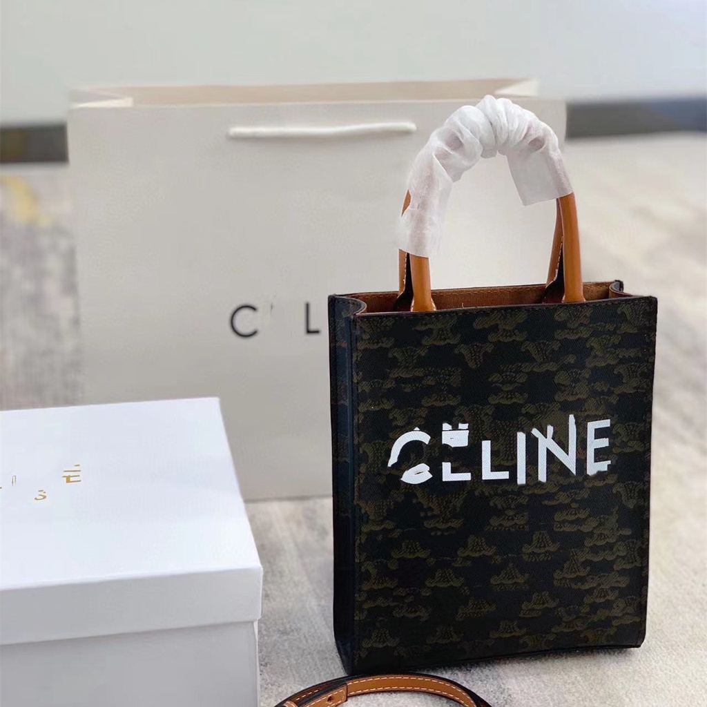 ETMV CELINE Cabas presbyopic mini tote tote bag handbag shopping bag shoulder messenger bag for women