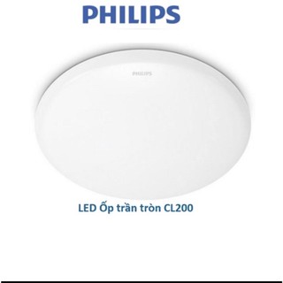 Đèn ốp trần Philips Led CL200 kiểu dáng sang trọng công suất - ánh sáng trắng/ sáng vàng
