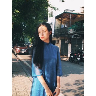Áo dài may đo 2 lớp (chất liệu cao cấp)