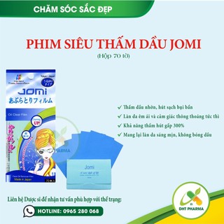 Giấy Thấm Dầu Jomi xanh (70 tờ)