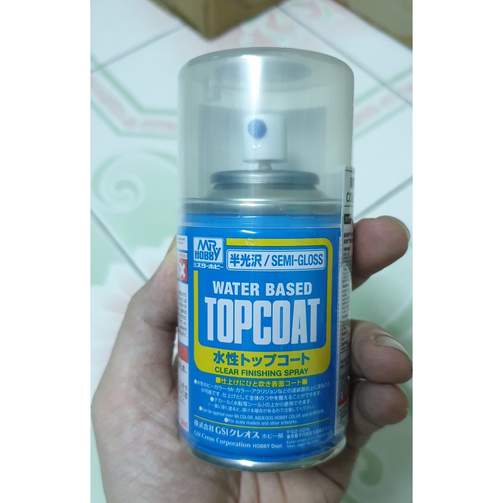 Topcoat sơn phủ bảo vệ mô hình