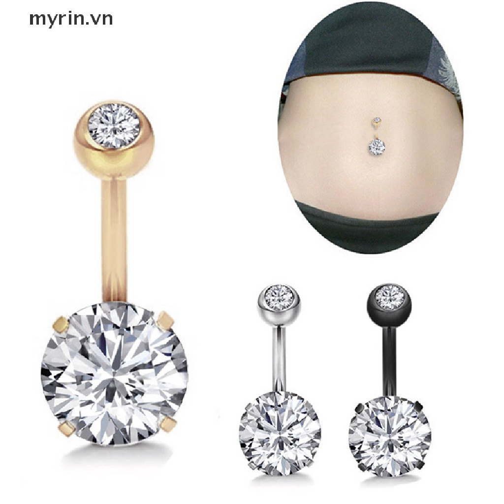 Khuyên Rốn Đính Đá Cá Tính Cho Nữ