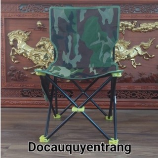 Ghế ngồi câu cá chất liệu răn ri khung kim loại.Ghế ngồi dã ngoại gấp gọn tiện lợi