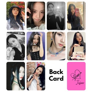 Set 10 card bo góc giấy ảnh thành viên BLACKPINK - Jisoo