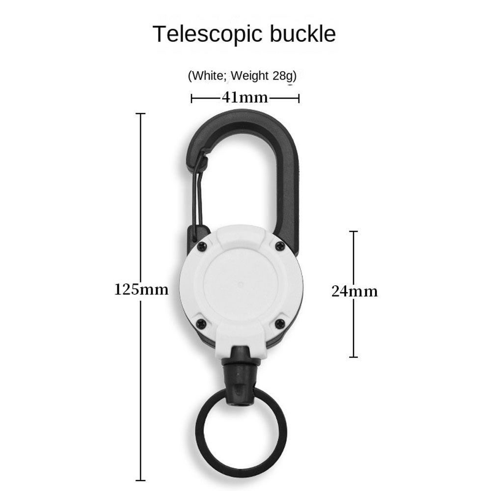 Lloyd Dây Móc Chìa Khóa Có Kẹp Chống Thất Lạc Thu Gọn Được