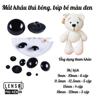Mắt thú khâu búp bê, thú bông