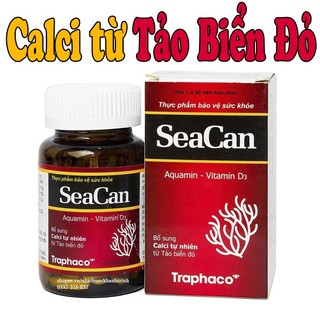 Viên uống Canxi Seacan Traphaco bổ sung canxi