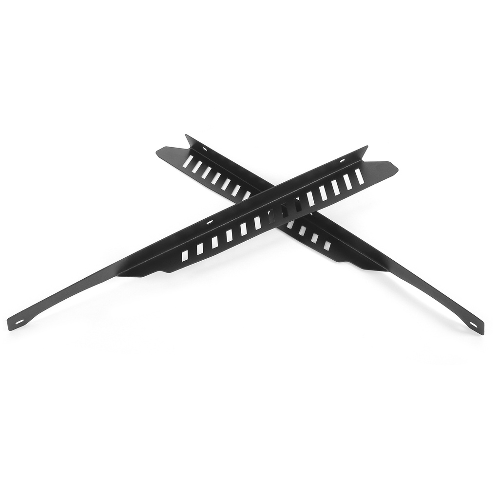 Có thể bán buôn Set 2 Tấm Chắn Bùn Bằng Hợp Kim Nhôm Màu Đen Cho Subaru WRX / STI 2011 2014 Hàng giao ngay