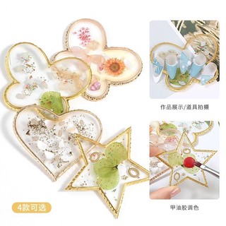 Miếng pha Sơn để làm nail loại trong suốt lấy mẫu ngầu nhiên dùng làm nail