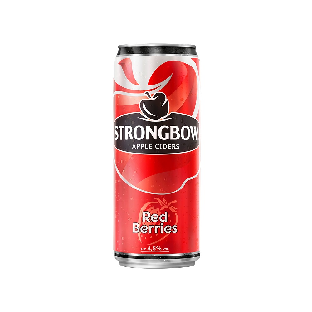 HỎA TỐC HCM - Thùng 24 lon nước táo lên men Strongbow Mix vị 330ml/lon