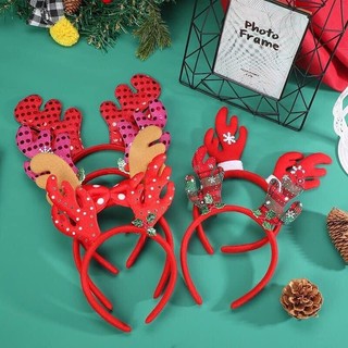 Cài tóc noel cho bé, băng đô noel cho bé, bơm noel cho bé