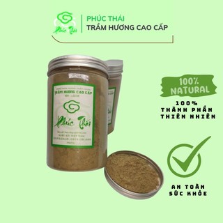 Trầm hương xông nhà, Bột Trầm Hương - Trầm Hương Cao Cấp Phúc Thái - thành phần 100% thiên nhiên