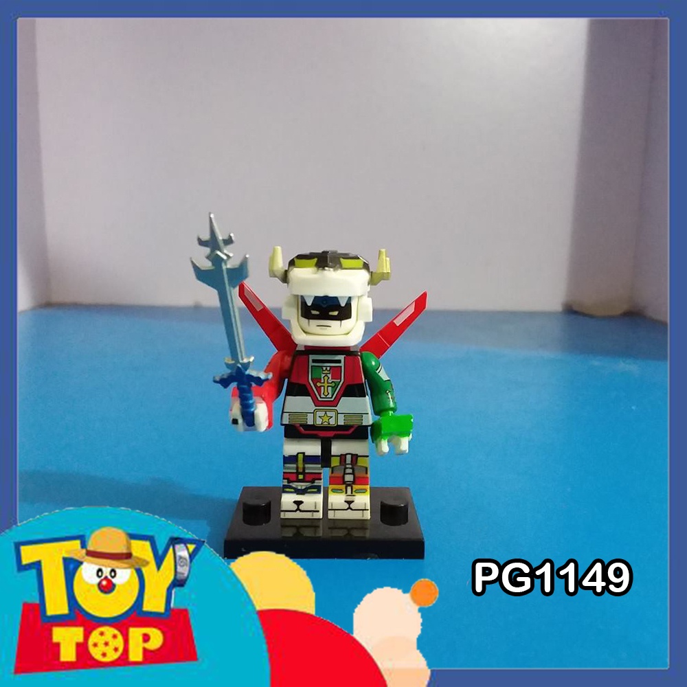 Đồ chơi lắp ráp mini nhân vật người máy robot dũng sĩ Hesman Voltron xếp hình mini POGO PG1149 PG1401