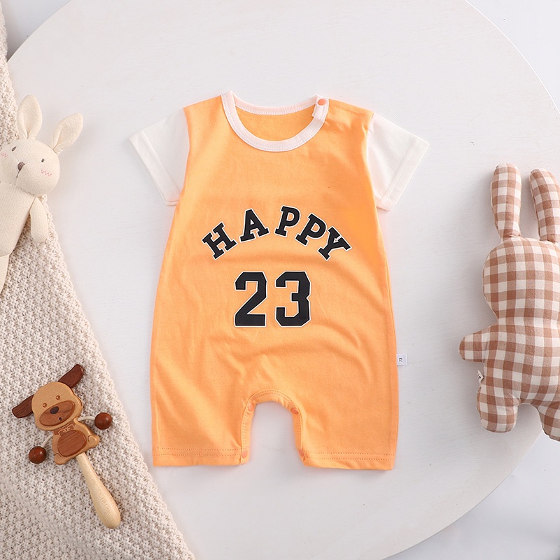Jumpsuit bodysuit romper Liền Mảnh Vải cotton In Hình Hoạt Hình Cho Các Bé Trai Từ 0-18