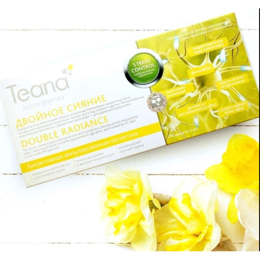 Thâm mắt serum teana double radiance serum mờ nám tàn nhang giảm thâm mắt chống lão hóa dưỡng trắng da[𝐓𝐚̣̆𝐧𝐠 𝐦𝐚́𝐲]]