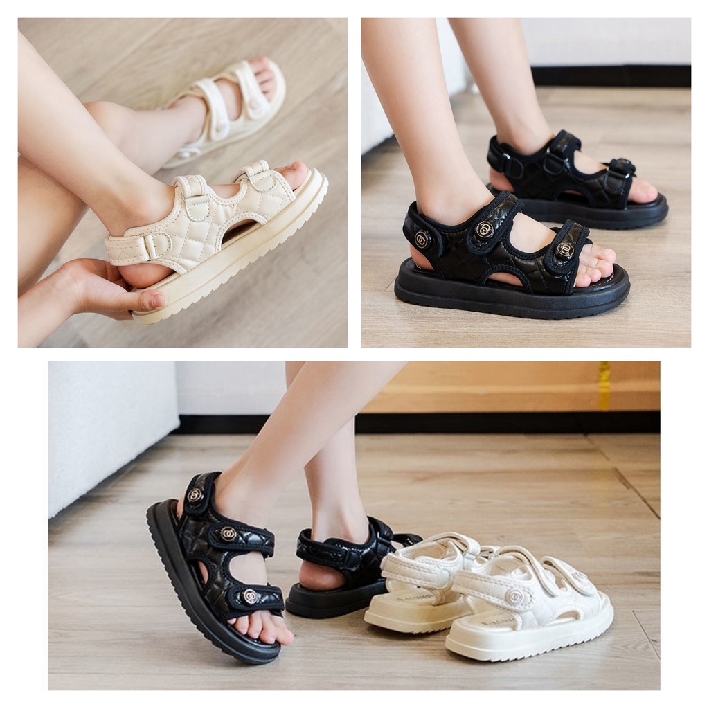 Dép quai hậu Sandal cho bé trai bé gái từ 2 đến 10 tuổi siêu nhẹ quai dán (XD101) Richkidsstore3636