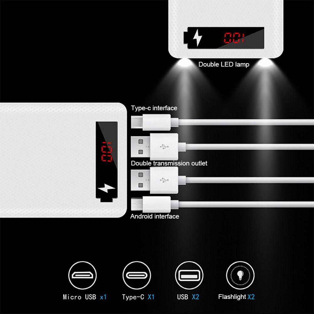 Hộp Đựng Pin ZAIJIE24 18650 10 Ngăn Tiện Dụng Ốp