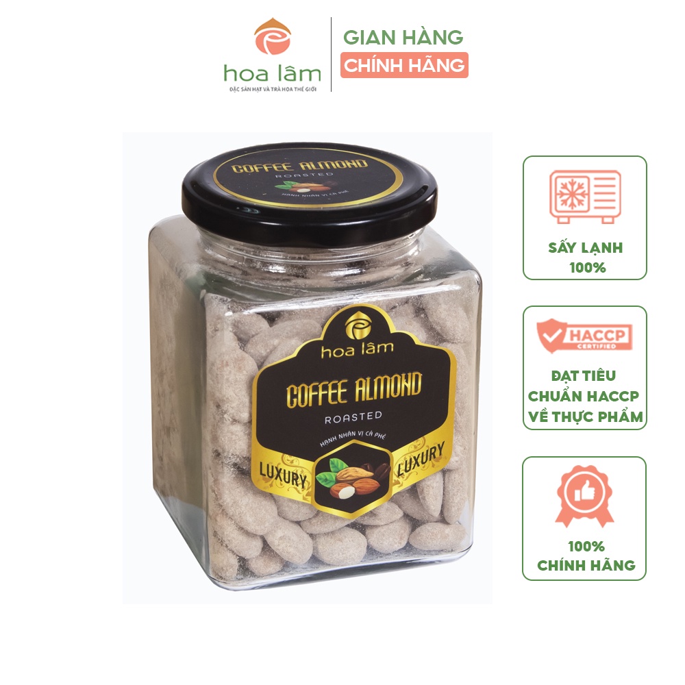 Hạnh nhân Mỹ vị cà phê giàu dinh dưỡng