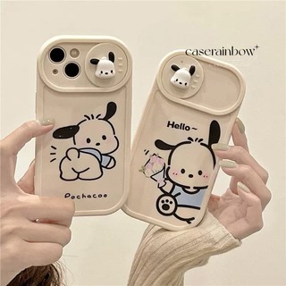 Ốp Điện Thoại TPU Mềm Hình Búp Bê Pachacco 3D Cho IPhone 11 13 12 Pro Max 7Plus 8Plus XR 11 Pro Max X XS Max