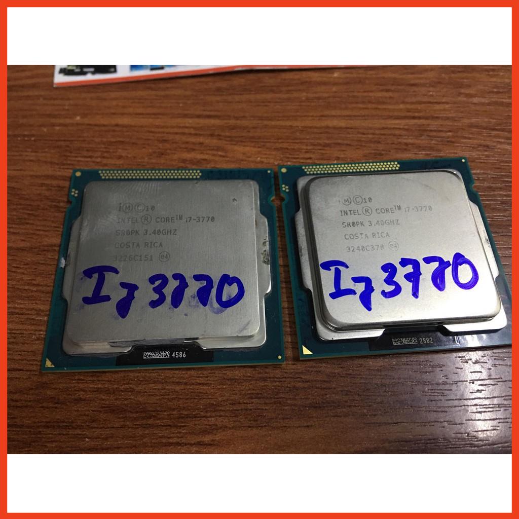 CPU intel i7-3770 socket 1155 tặng kèm fan zin hoặc hủ keo tản nhiệt
