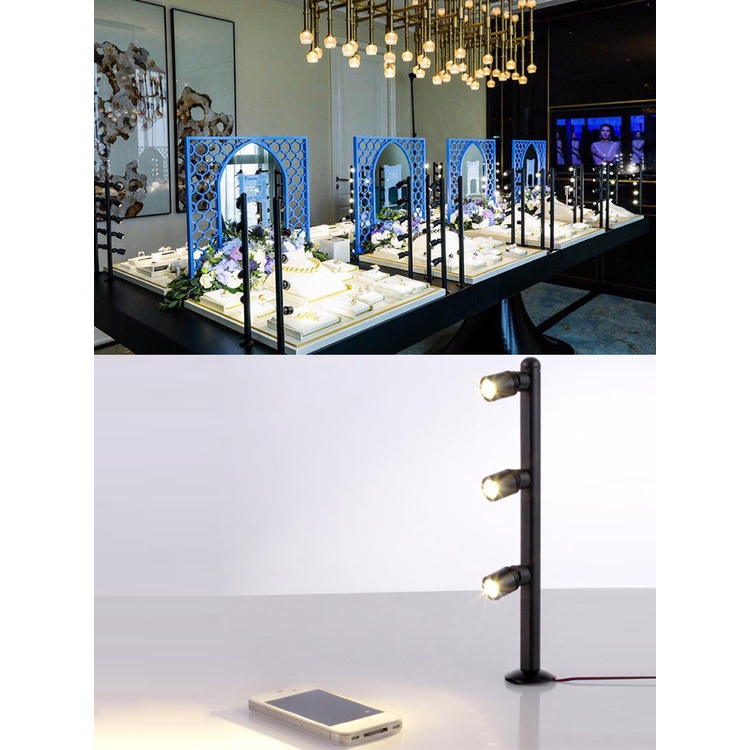 Đèn led Gắn Tủ 300mm 3w 220v Tiện Lợi