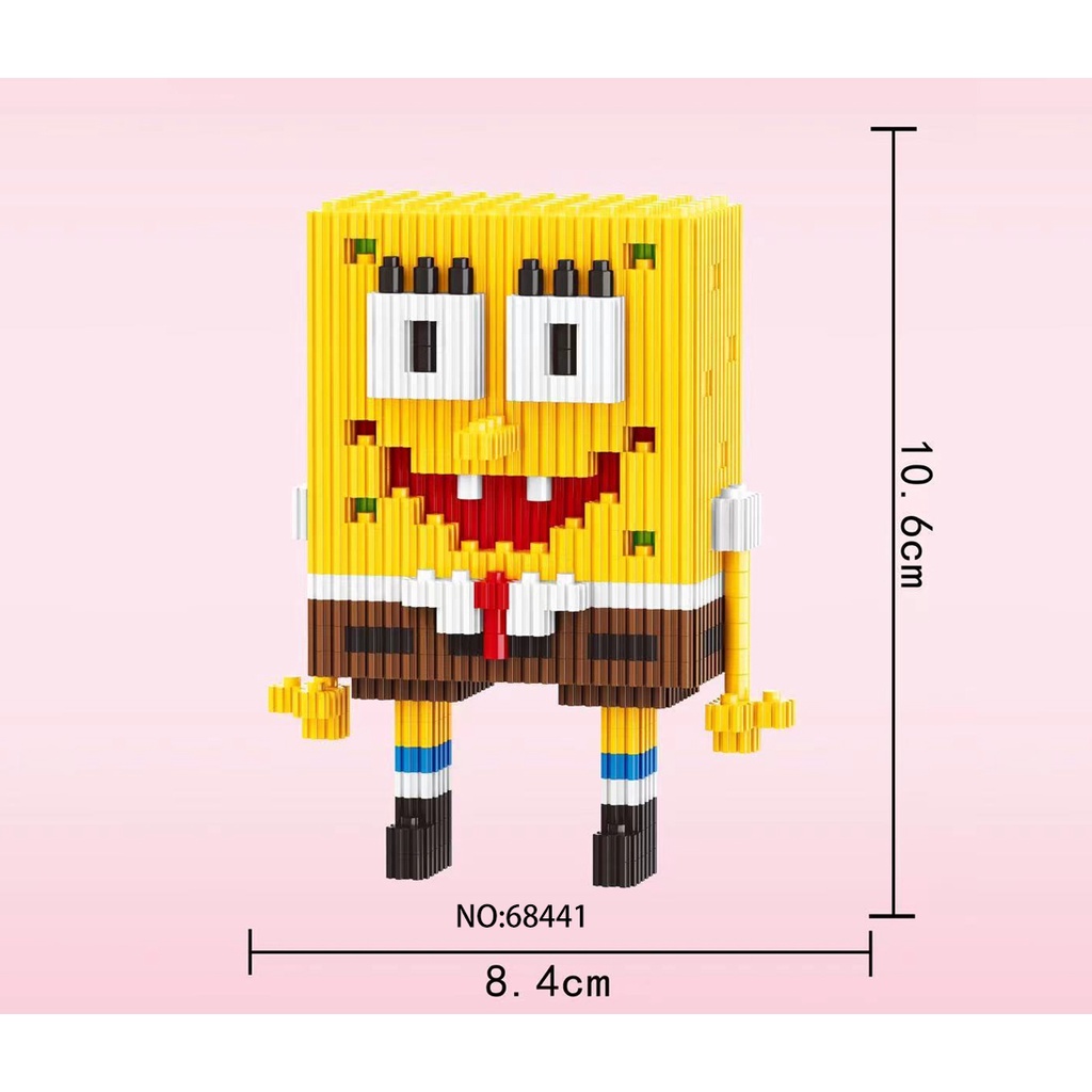 Đồ Chơi Lắp Ráp Nhân Vật Hoạt Hình MY NEIGHBOUR TOTORO Nhật Bản