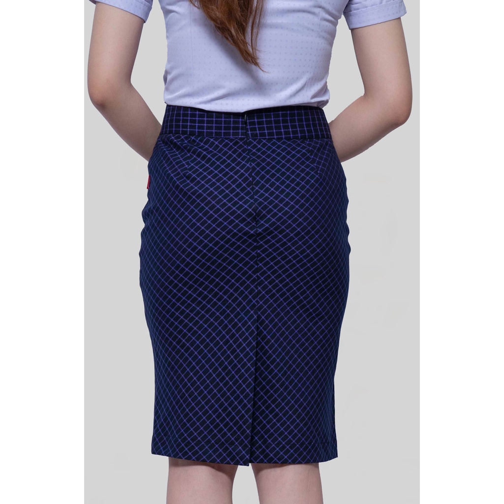 Chân váy kẻ Thái Hòa các màu J677
