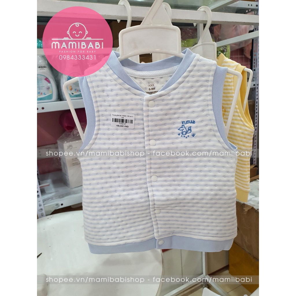 Áo Gile Chần Bông Họa Tiết Hình Cừu