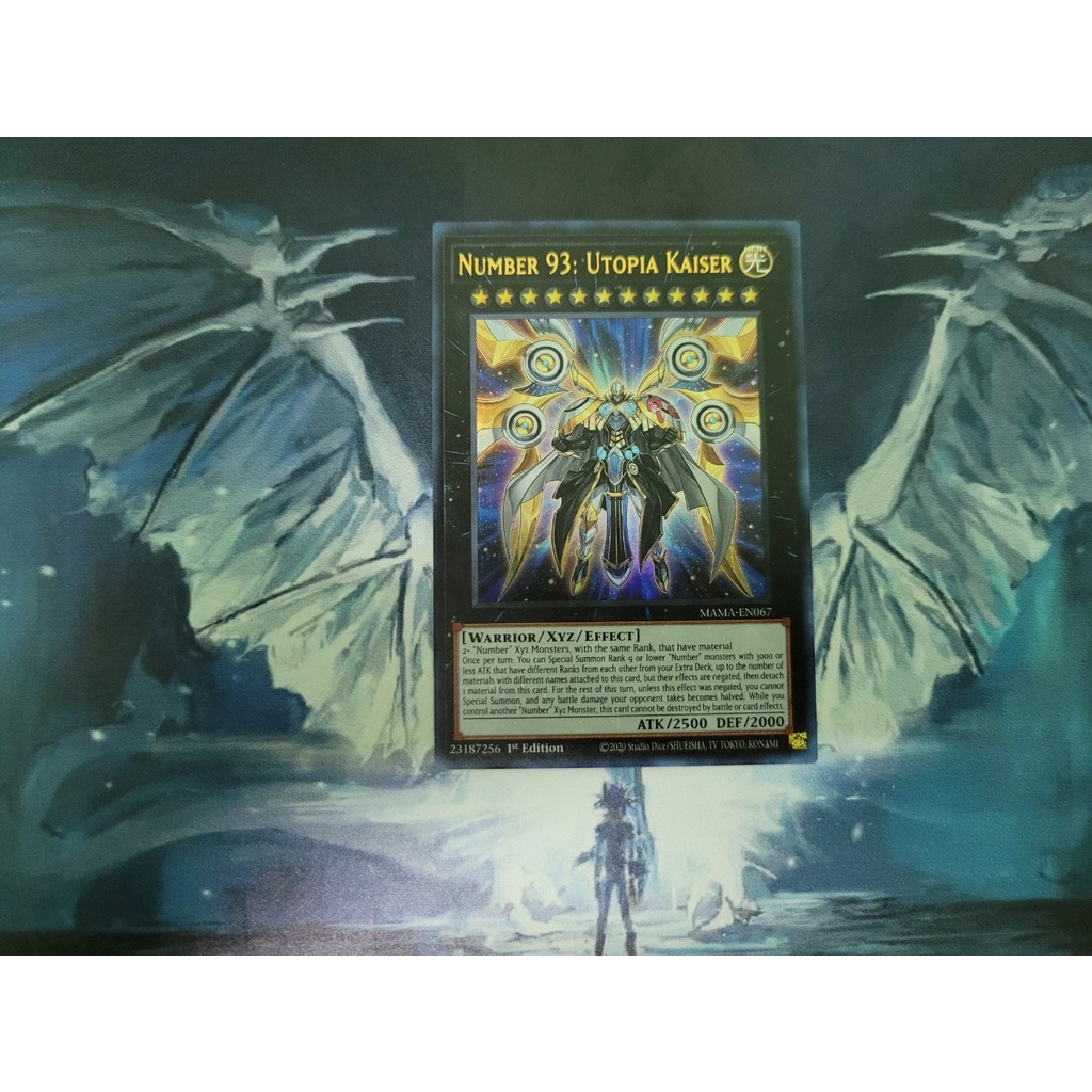 Thẻ bài Yugioh - TCG - Number 93: Utopia Kaiser / MAMA-EN067'