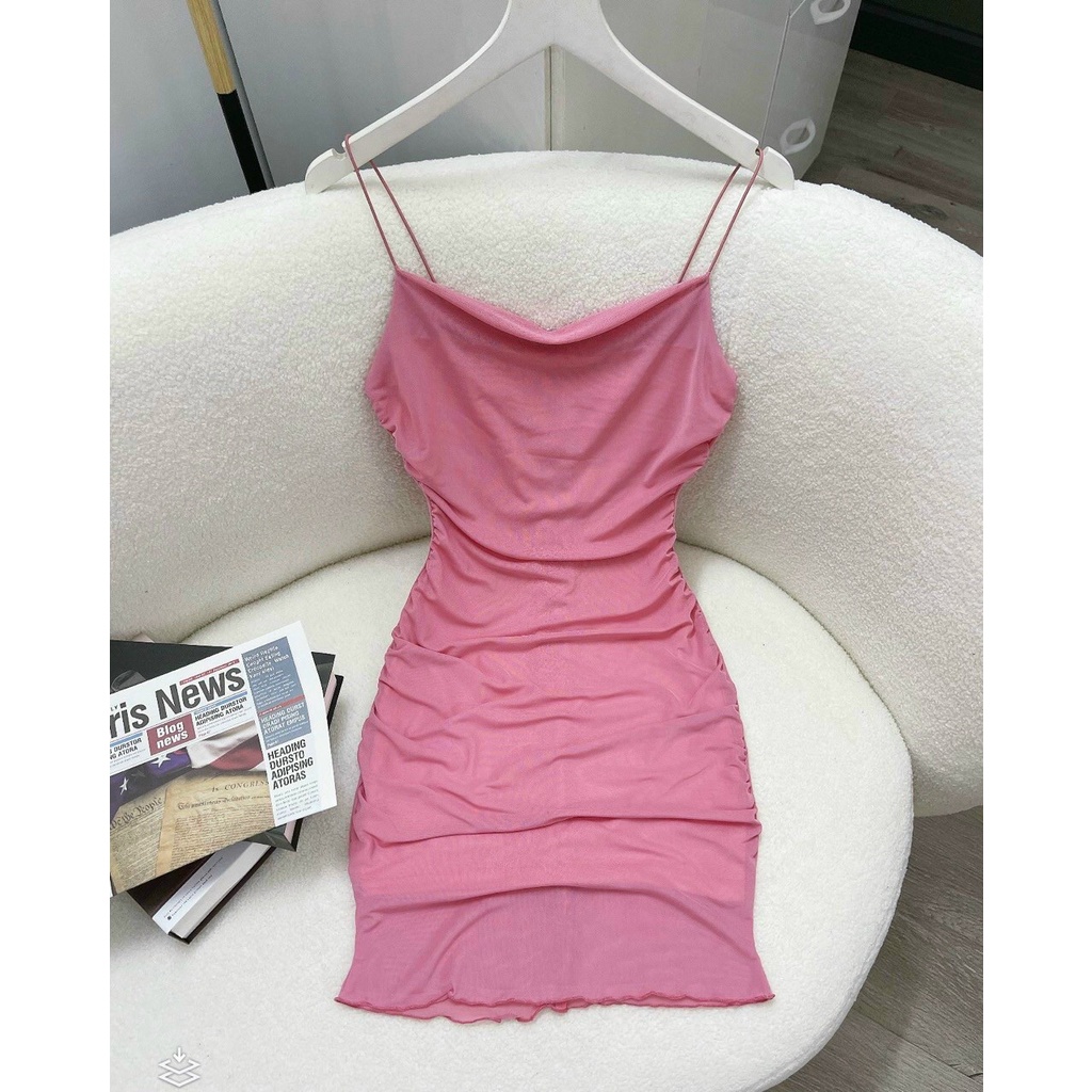 Đầm Body Hai Dây Nữ TM008