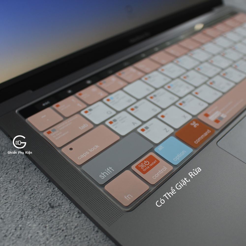 Phủ Phím Dành Cho Macbook Air/Pro M1/M2 13/14/15/16inch - Hàng Chính Hãng