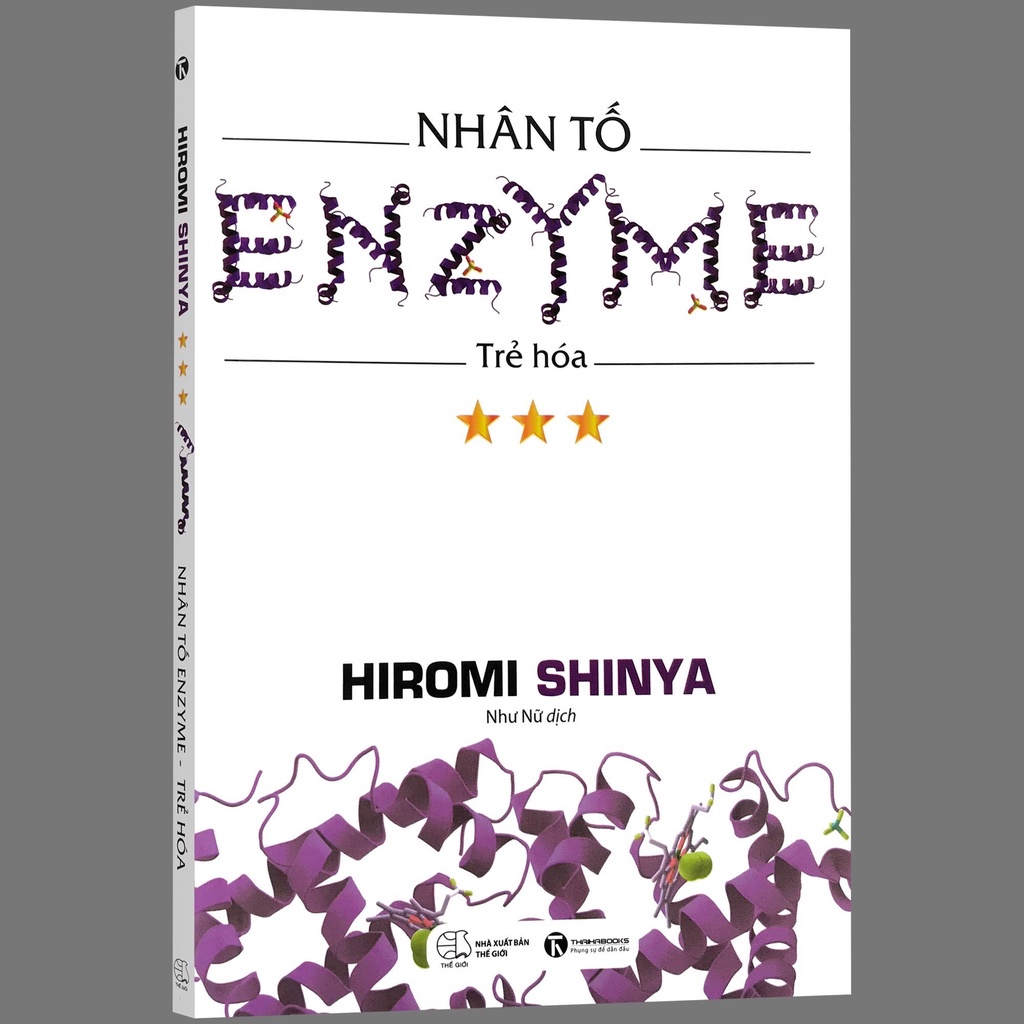 Sách - Nhân tố Nhân tố Enzyme - Bộ 4 cuốn - Lẻ tùy chọn - Hiromi Shinya - THA