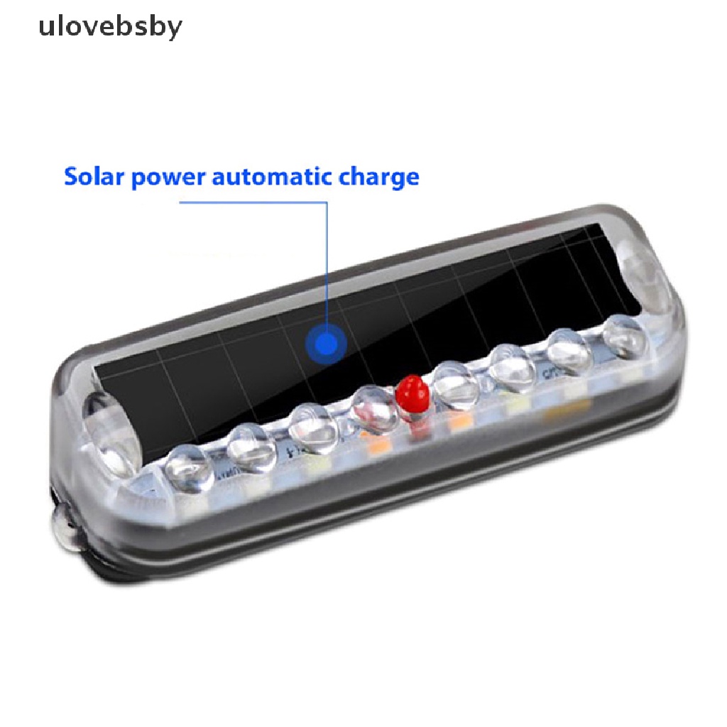 Ulovebsby Đèn Phanh Cảnh Báo Sử Dụng Năng Lượng Mặt Trời Gắn Đuôi Xe Tải
