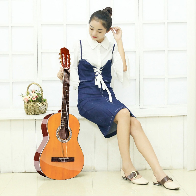GUITAR GIÁ RẺ - Đàn Guitar Classic Suzuki / Maxine / HT Music dây nilong cho người mới tập chơi.