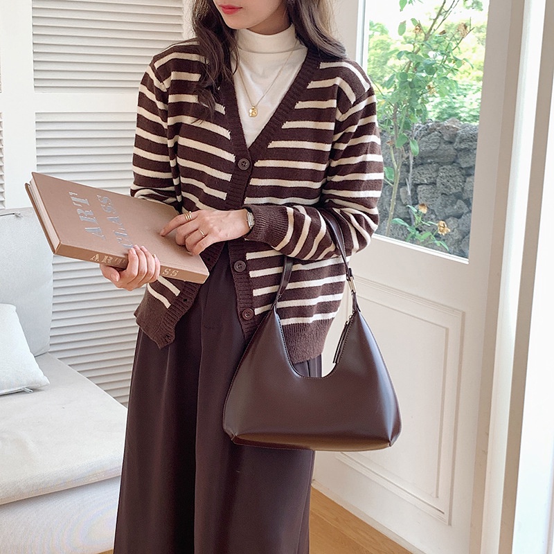 IELGY Túi Xách Màu Sắc Đơn Giản Thời Trang Hàn Quốc Cho Nữ