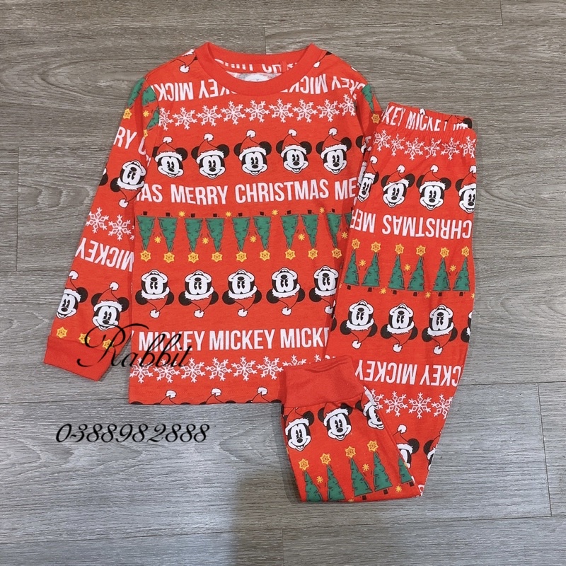 Bộ thun Minnie Christmas