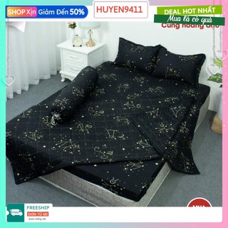Ga trải giường bo chun xunh quanh[kích thước 1m8x2m]có chọn mẫu hcm[mẫu cung hoàng đạo]