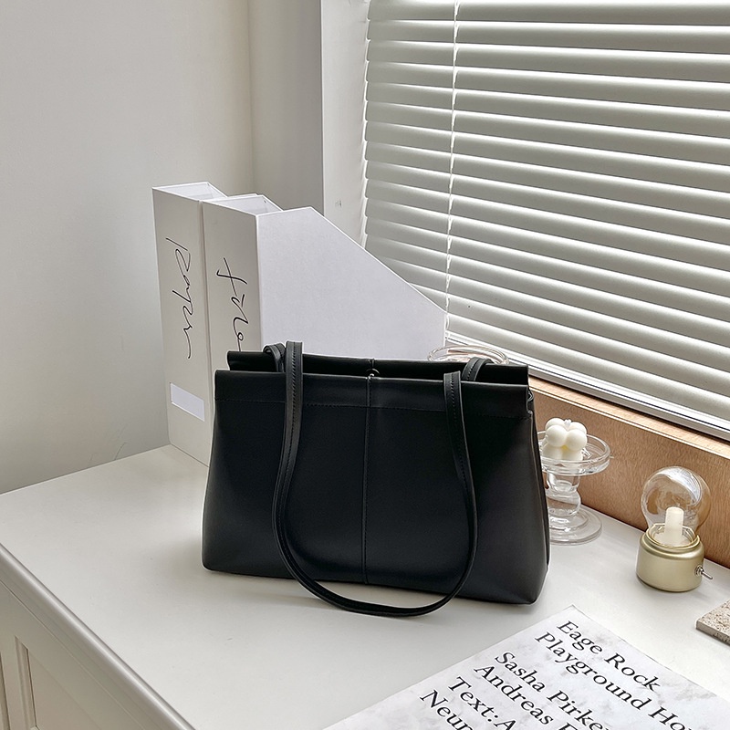 IELGY Túi Đeo Vai Cỡ Lớn Mềm Mại Thiết Kế Đơn Giản Thời Trang Hàn Quốc Cho Nữ