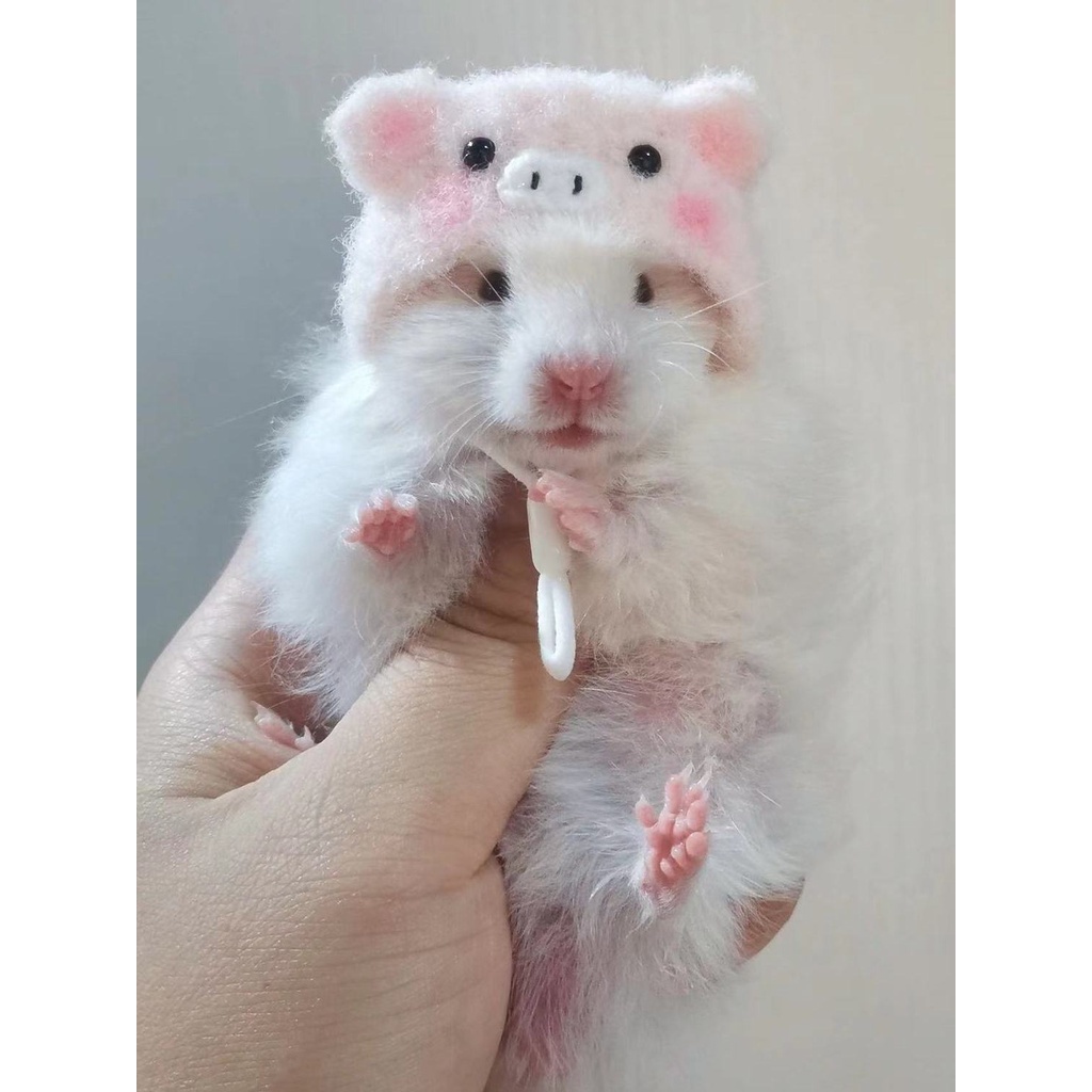 Mũ Đội Bằng Vải Lông Nhung Hình Nhánh Cây Mật Ong / Hoa / Vẹt / Chuột Hamster / Gấu / Chuột Hamster Thủ Công Tùy Chỉnh Dễ Thương [22.11.22