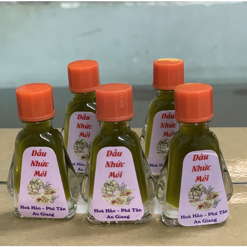 Dầu nhức mõi (combo 10 chai 3ml) màu nâu