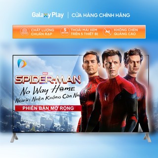Toàn quốc [E-voucher] - Phim Thuê Spider-Man: Người Nhện Không Còn Nhà Phiên Bản Mở Rộng trên ứng dụng Galaxy Play