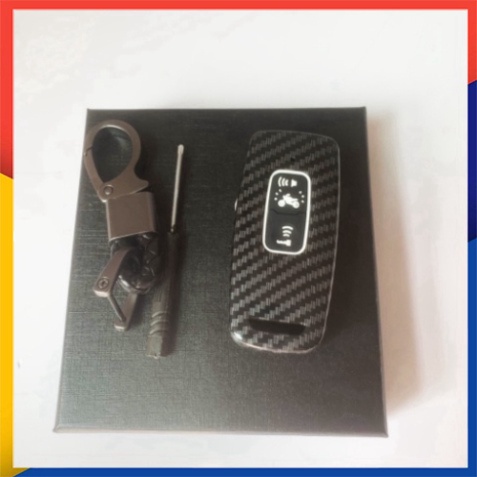 Ốp Chìa Khóa Smartkey Honda Air blade 2023 carbon mã  ,AB 2023