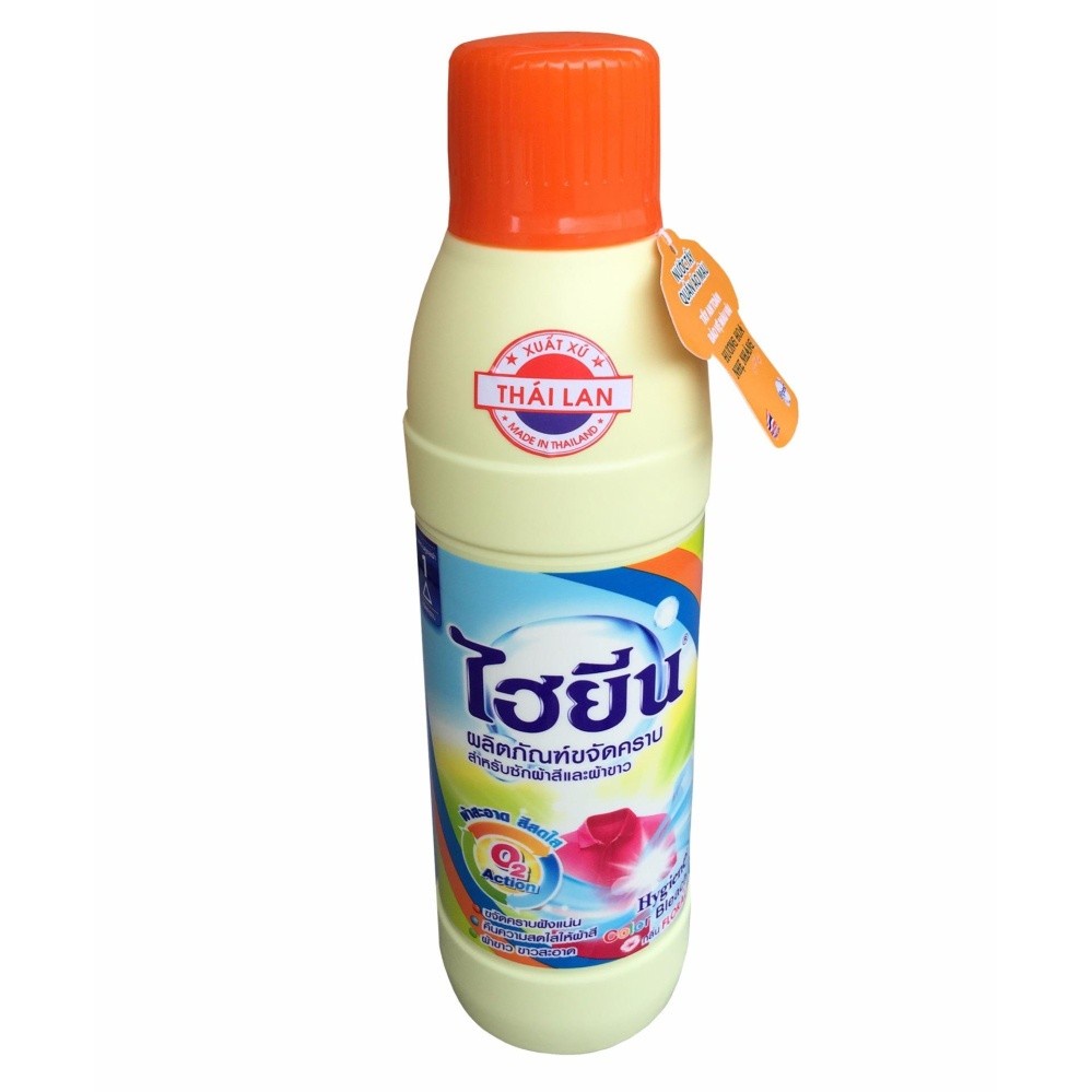 Nước tẩy quần áo màu, quần áo trắng Hygiene Hando 500ml