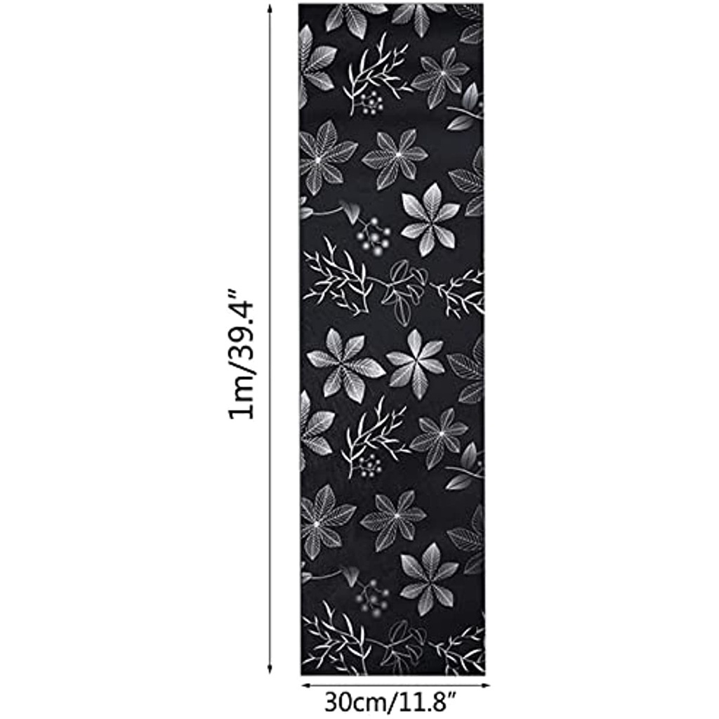 Miếng Dán Cửa Kính Màu Đen Mờ Cách Nhiệt Chống Nhìn Trộm Tiện Dụng Cho Nhà Tắm