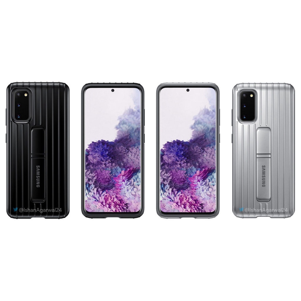 Ốp lưng bảo vệ Samsung Galaxy S20 Ultra Protective Standing Cover chính hãng (EF-RG988CSEG)