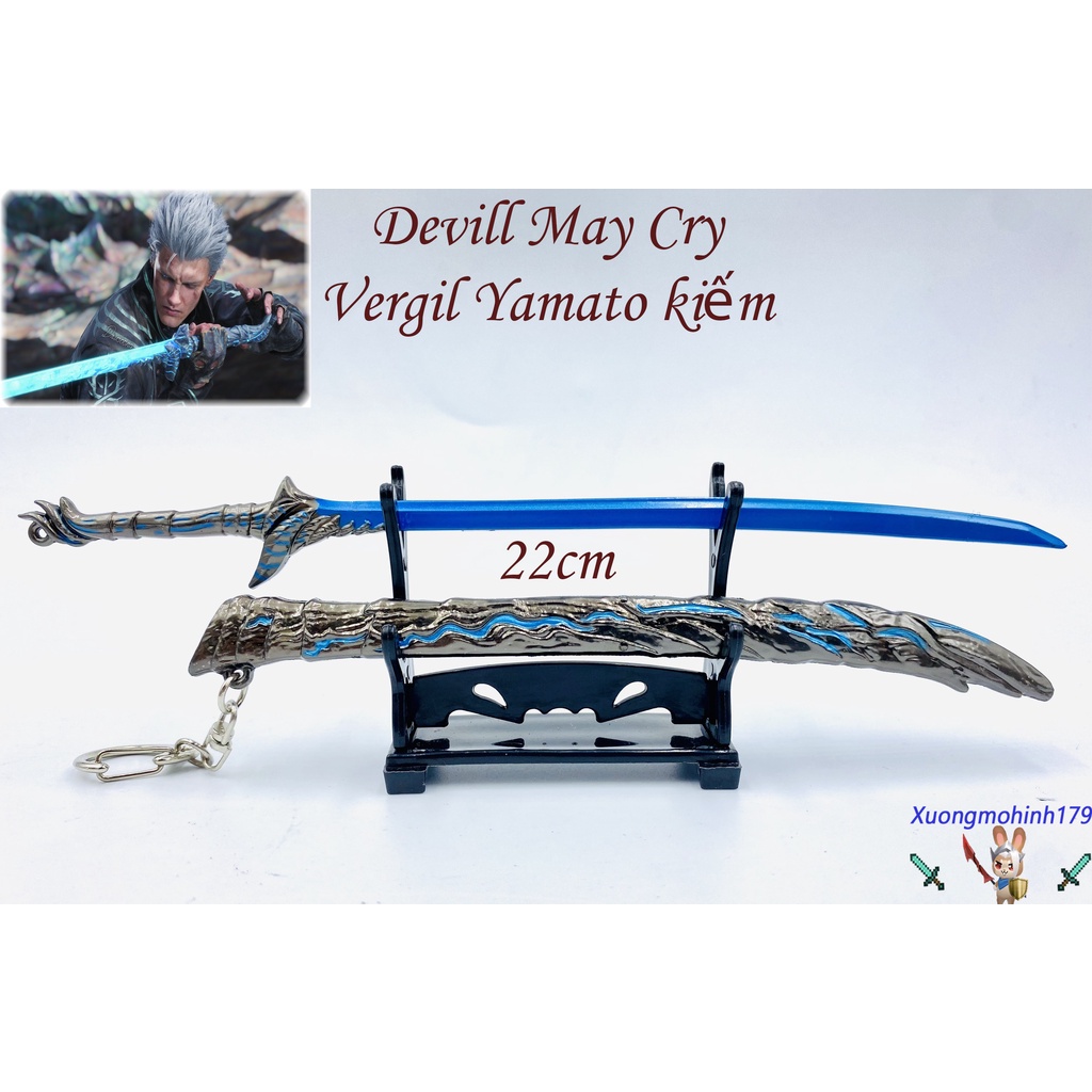 Mô hình Devil May Cry - Vergil Yamato kiếm K 182